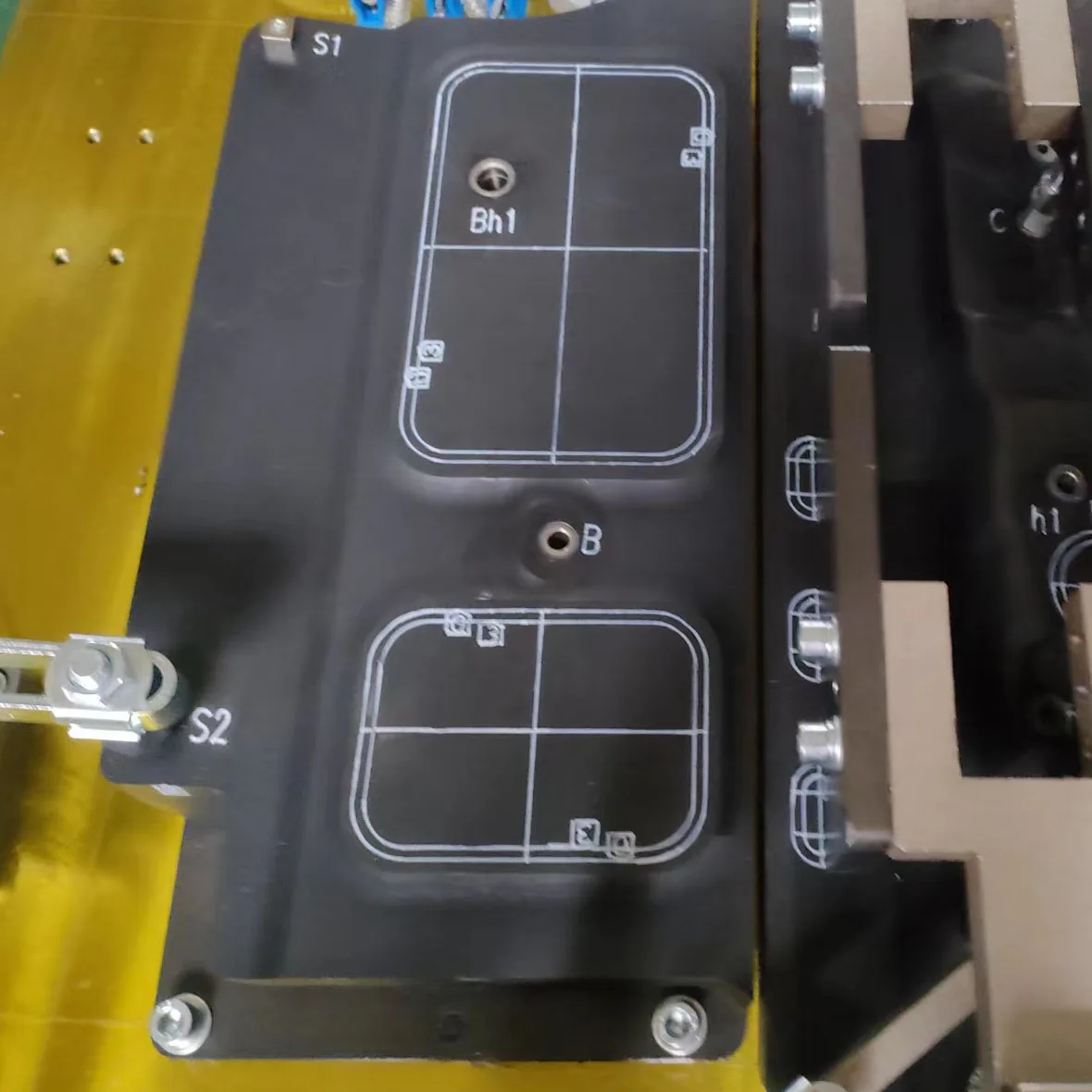 CNC machining Left Door Frame Inner Plate Support Plate Checking Fixture