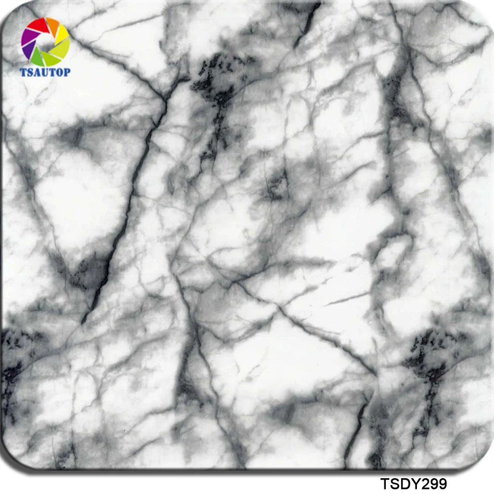 TSAUTOP Marble Design Hydro Dipping With Spray Paint Aqua print hydrographic films