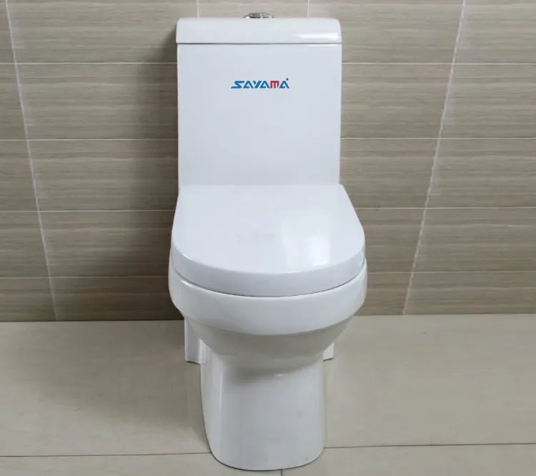 
Elegant-design Washdown ceramic white one-piece porcelain toilet design 
