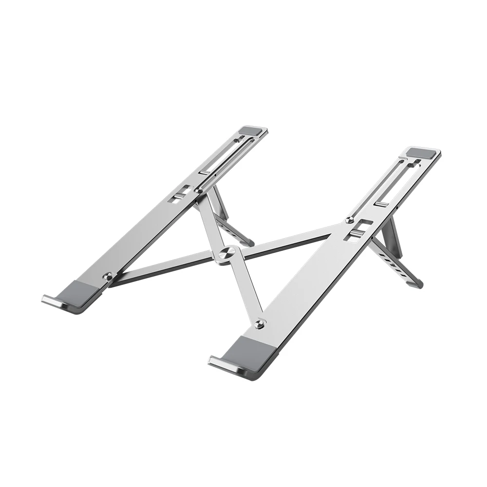 Легкая Складная Алюминиевая Подставка для ноутбука 15,6 дюйма с регулируемой углом наклона