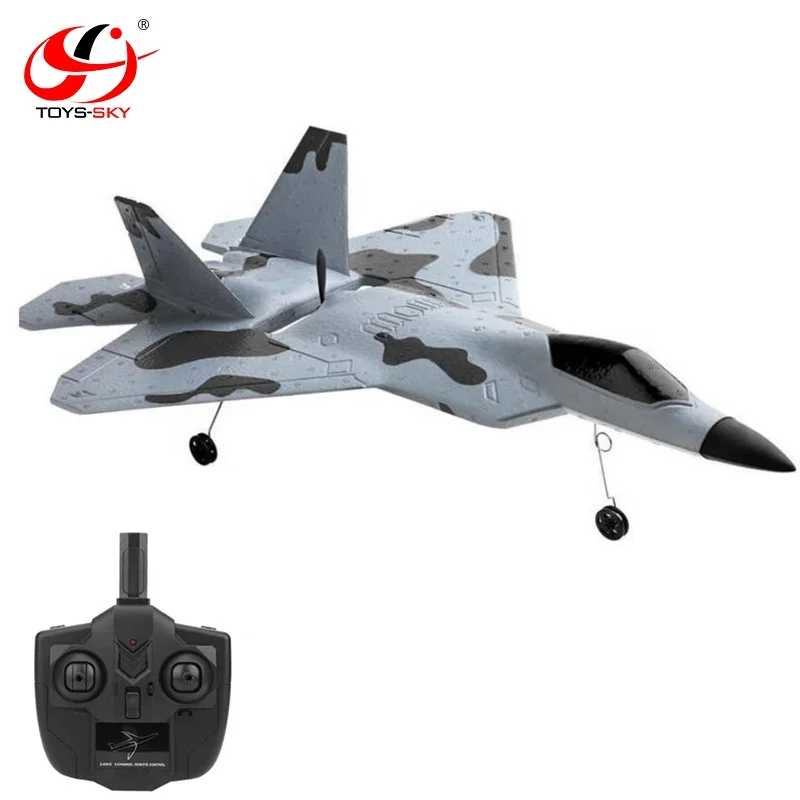 XK A180 F22 320mm Wingspan 3D/6G Mode Switchable 3-Axis/6-Axis Gyro Aerobatics 2.4G 3CH EPP RC Airplane RTF with LED Searchlight
