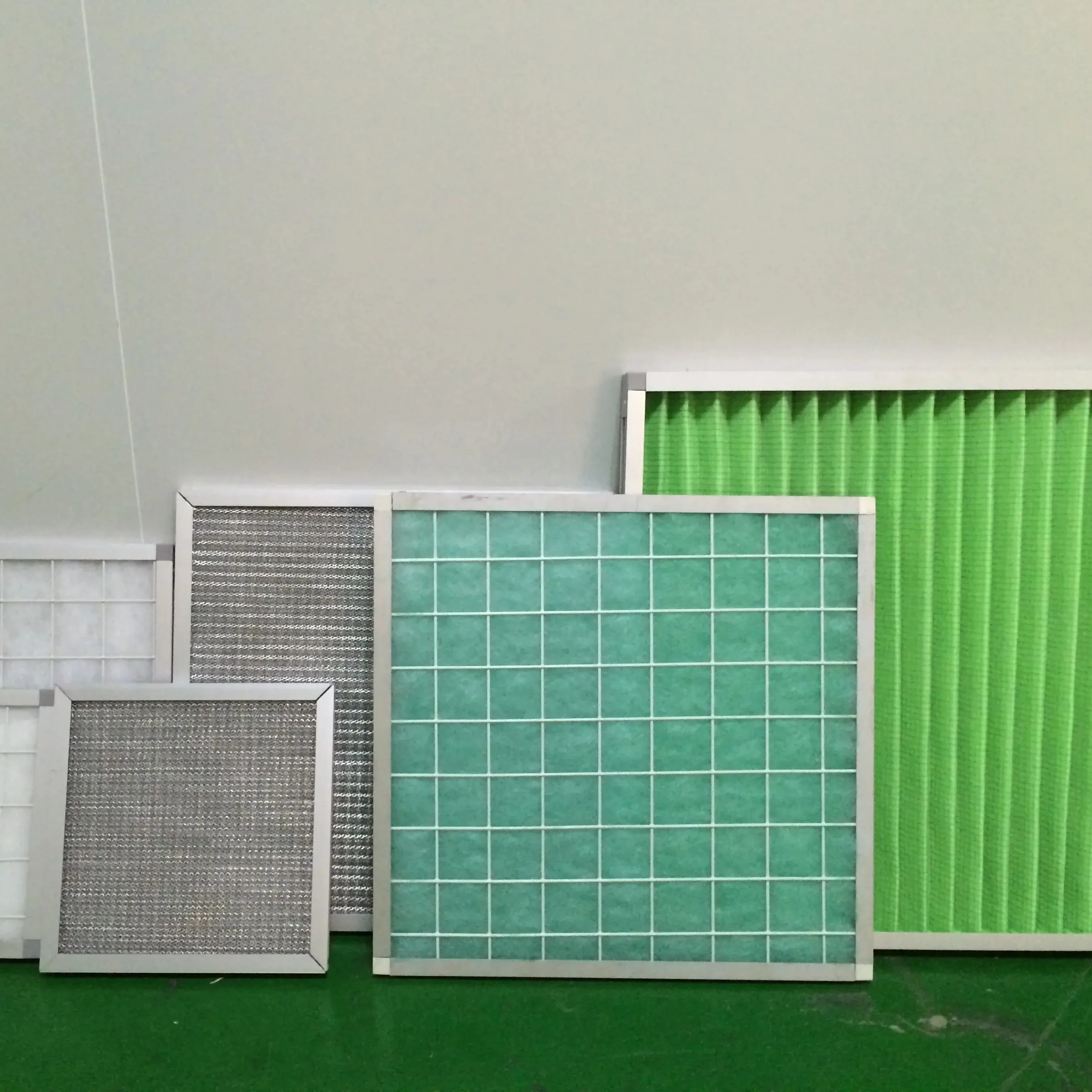 Customized size merv 13 20x20x2 Paper cardboard frame pleated air furnace ac filter