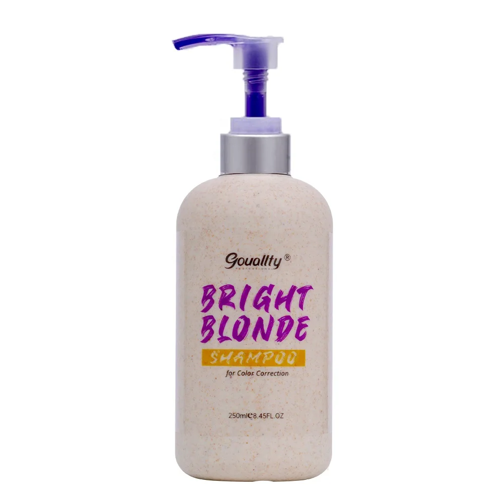 Custom Label Organic No Yellow Purple Hair Shampoo Brands