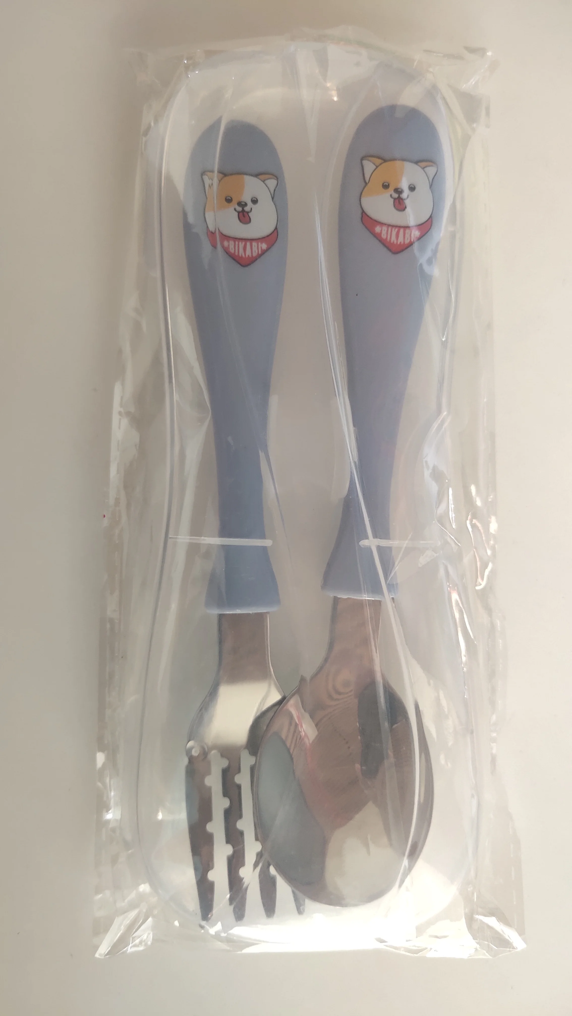 
Eco friendly factory direct high grade baby cutlery spoon fork knife set 