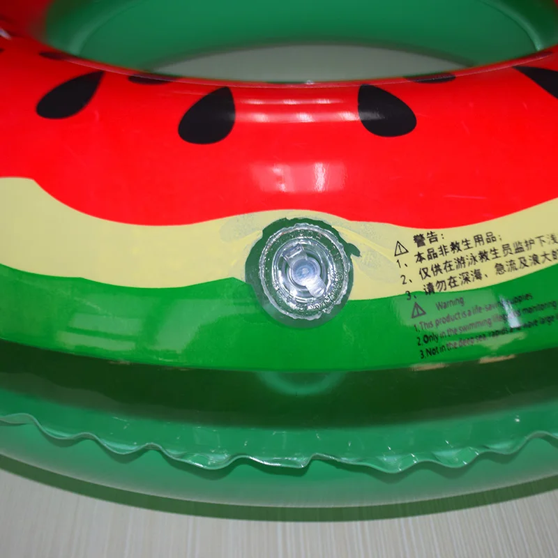 hot selling product  Swim Circle Laps watermelon Pool Tube Piscinas flotador fruit Inflatable Baby Swimming Ring