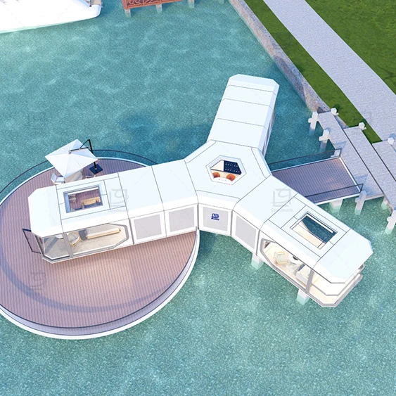 Luxury Prefab Customized home Modern Container House Portable Capsule House