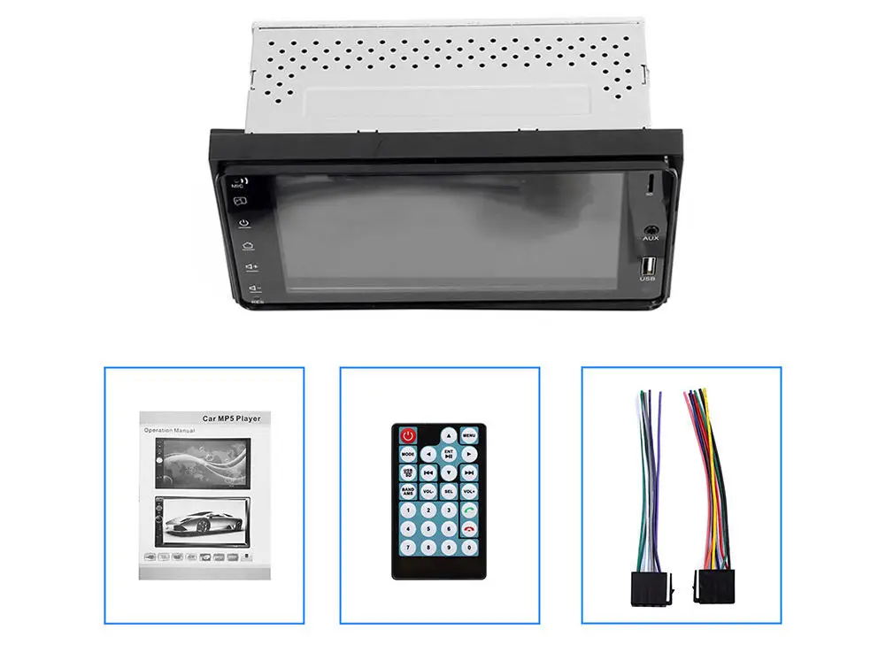 7 Inch Car Stereo 2 Din Universal Autoradio Touch Screen MP5 for Universal TOYOTA COROLLA