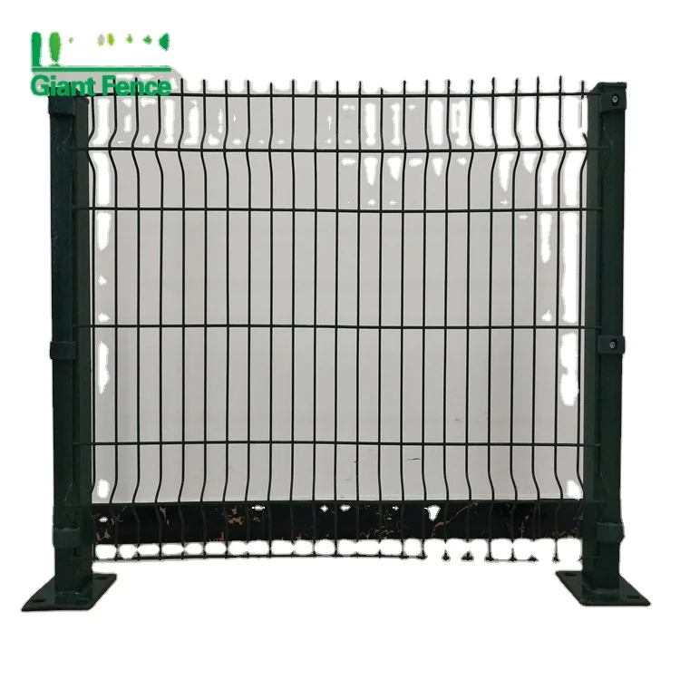 3D изогнутый забор 50*200 мм Высокое качество садовый забор сварной сетчатый забор для продажи