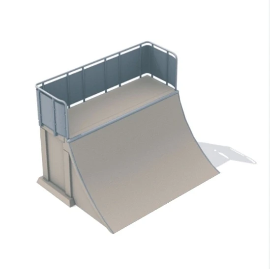 Custom High Quality skate Sheet Metal Fabrication quarter pipes Sheet Metal CNC Custom Part Custom Sheet Metal frame skate