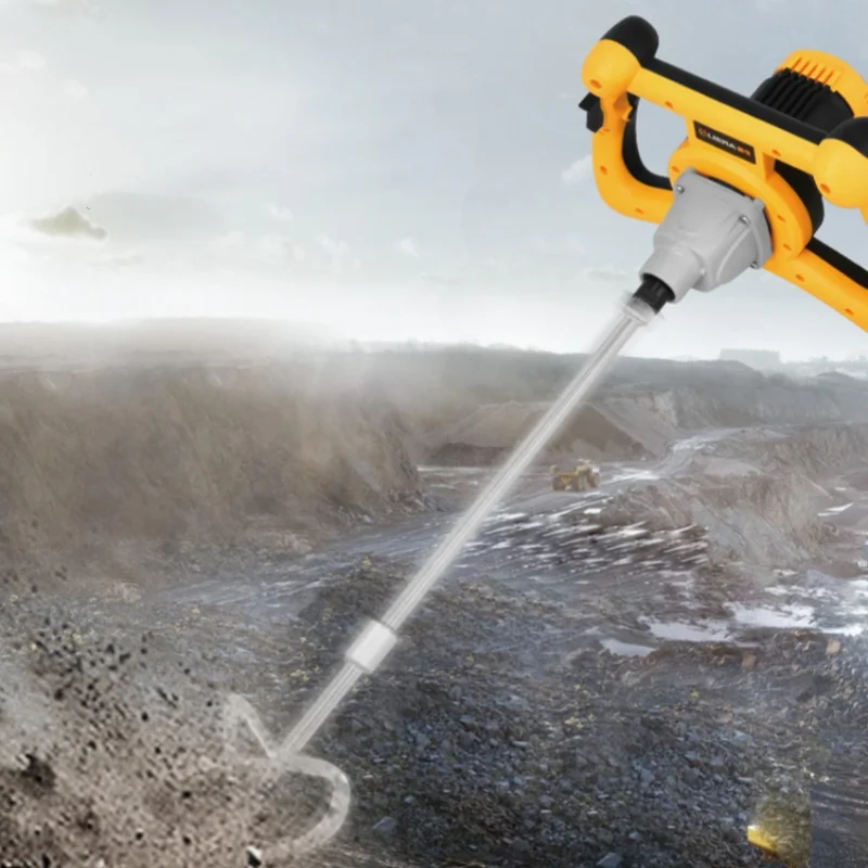 Промышленная электрическая ручная Бетономешалка liema 6201A