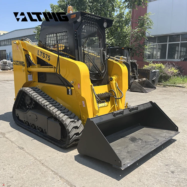 LTMG fast ship skid steer loader ce certificate track loaders crawler skid steer with High Dump Bucket