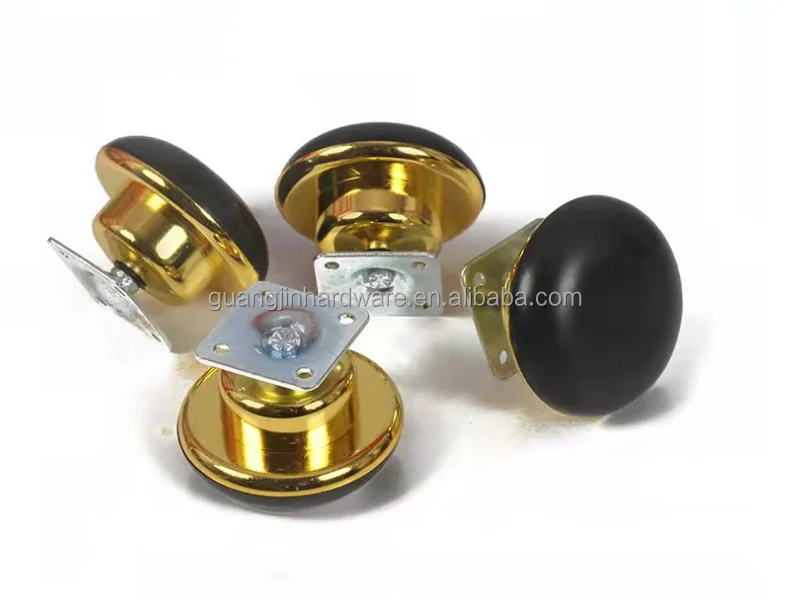 Factory direct mass production of metal plastic base carpet wheel furniture cabinet sofa legs