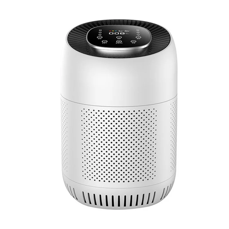 Portable  Air Cleaner Small Home Appliance Desktop Smart Air Purifier for Home Office   Hotel