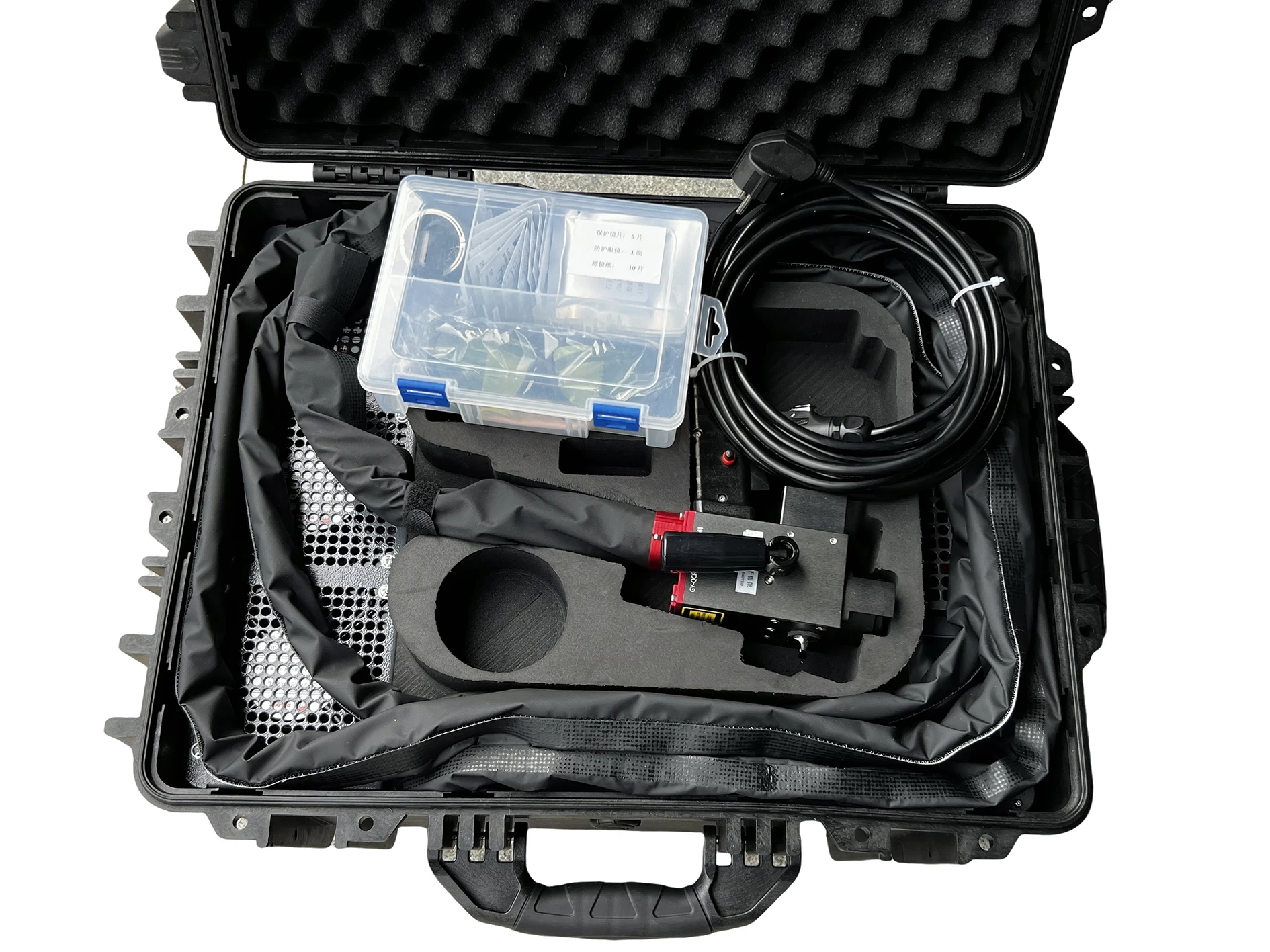 Factory Supply Luggage Portable Pulse Laser Cleaning Machine Mold Cleaning Rust Removal Oil Removal Paint 100W 200W 300W