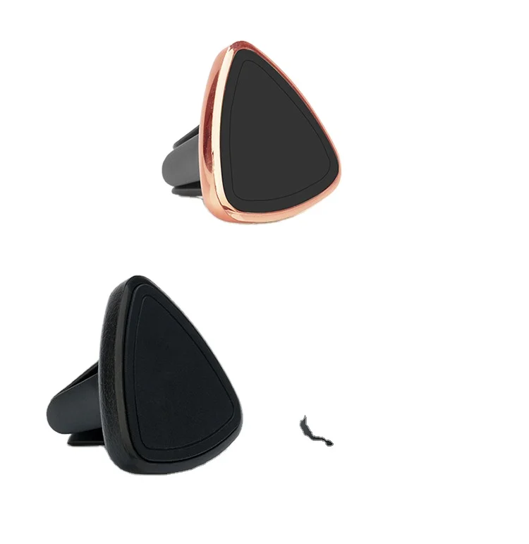 Private Label Air Vent Mount Heart Shape 1 Sticker Magnetic Car Phone Holder Ventilation