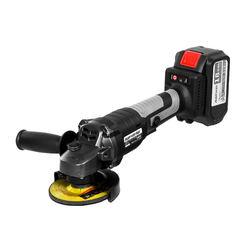 NANWEI 21v Electric Mini Angle Grinder and Drill Set 5 Inch 125mm