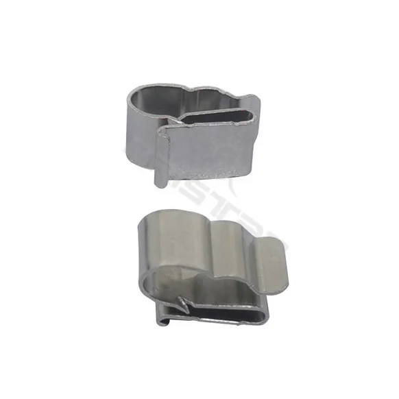 BRISTAR 50 Pcs of 0.9in Stainless Steel Solar Panel Cable Clip Metal Wire Clips Frame Wire accessory