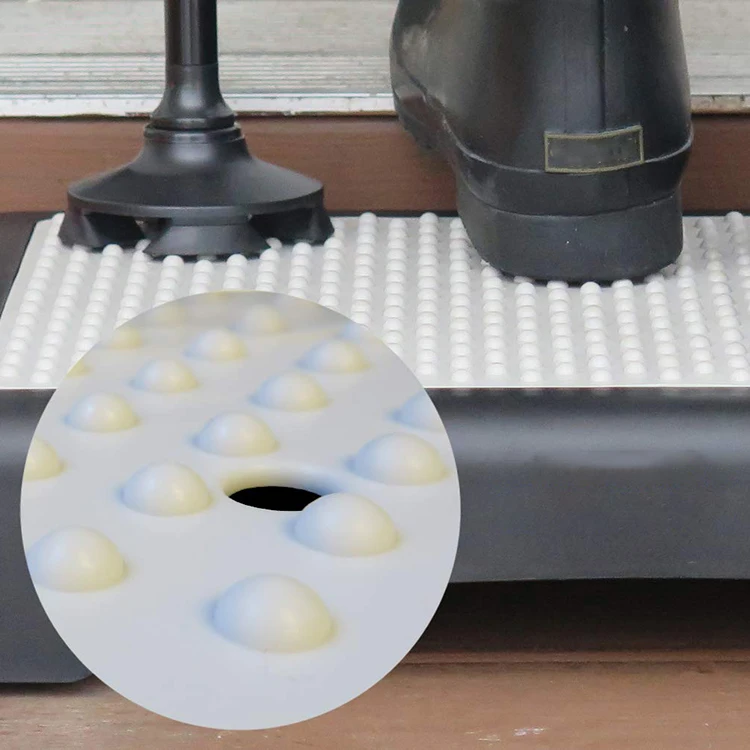 PP Bath Safety Step Slip Elevated Bathroom Safety Aid Resistant Shower Stepping Stool for Handicap Elderly Seniors Entering