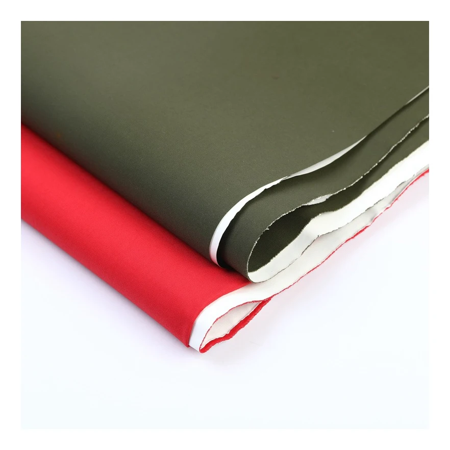 Factory stock 228T 70D*160D Full Dull Nylon Taslon Coated Fabric for down jacket outdoor jacket