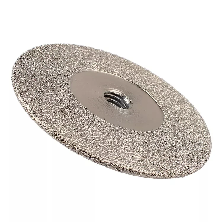 Vacuum Brazed Diamond Grinding Cup Wheel for Surface Grinding and Edge Chamfering