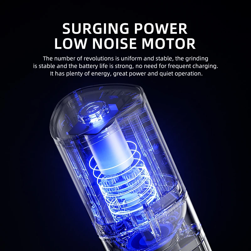 High Performance Stainless Steel Grinding Core Coffee Grinder Portable Mini Grinder Small Electric Coffee Grinder