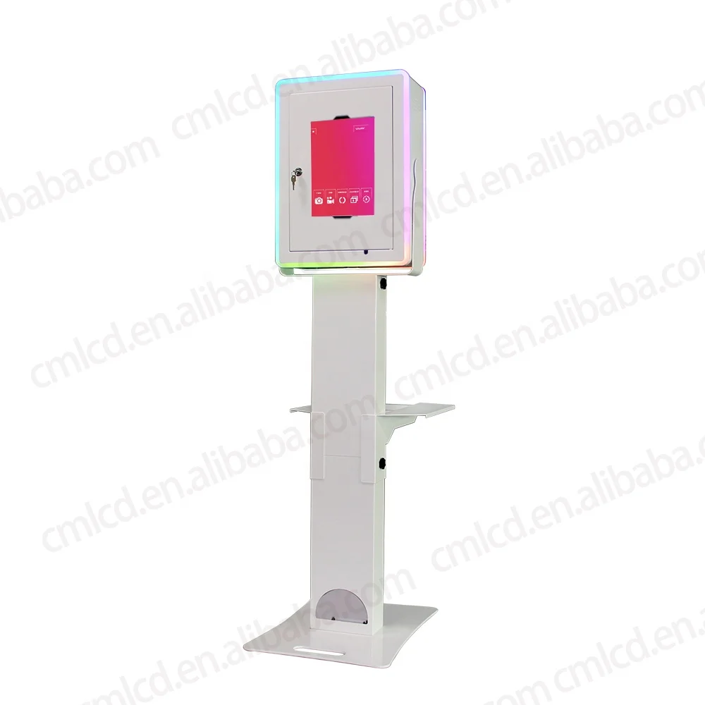 The Photo Booth for Surface Pro 12.3 or 12.9 Inch Screen Kiosk Shell, Buy a Photo Booth for DSLR Camera, iPad Photobooth Machine