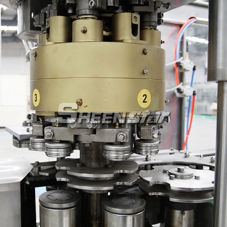Canned beverage / juice / beer making can filling  machine