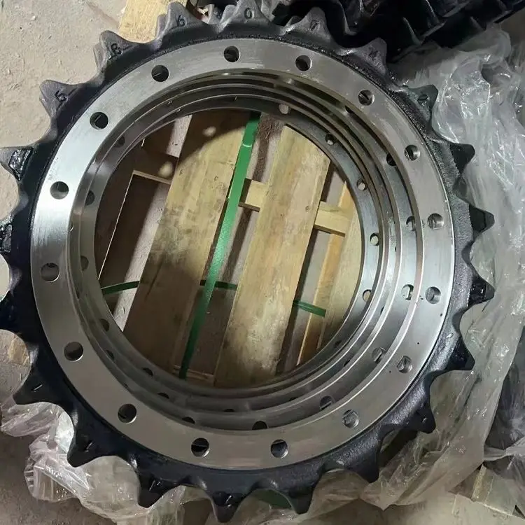 Exquisite Technical Custom Hyundai Excavator Sprocket R210 Ec55 Volvo Excavator Sprocket