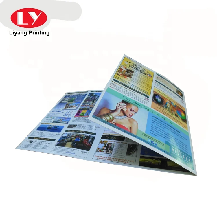 Custom Journal Photo Book Paper Brochure Booklet Coloring Leaflet Printing