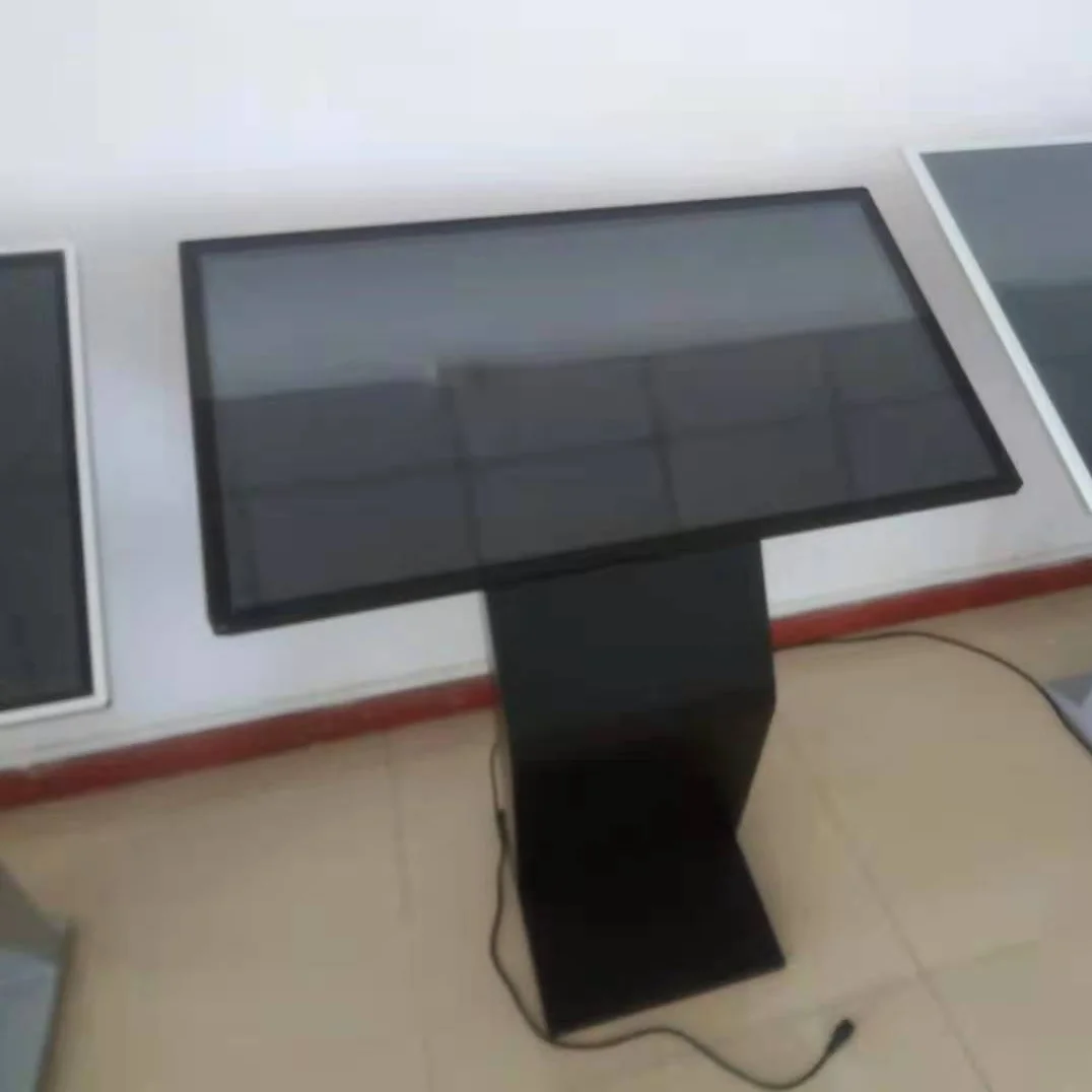 49 Inch Floor Standing Multimedia Totem Digital Signage Interactive All In One PC HD Video Player LCD Panel Touch Screen