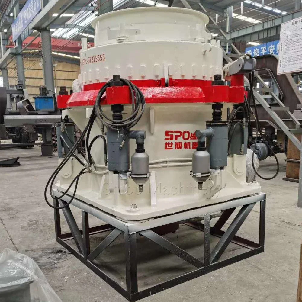 2 Feet Symons Conical Cone Crushers Basalt Copper Iron Ore Ballast Rock Crushing Machine