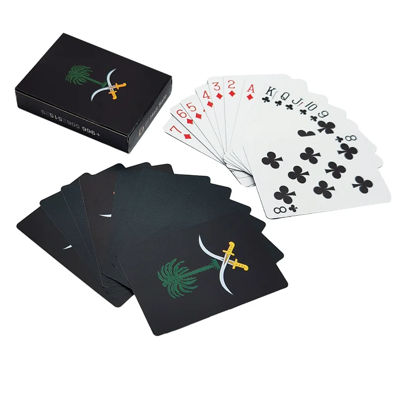 Factory Price Custom Printed High Quality Luxury Durable Waterproof Plastic Classical Poker Cards For Collecting souvenirs/gifts