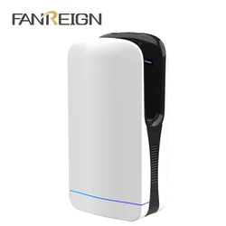 FANREIGN FL--2029 High Speed Hand Dryer Automatic Jet Dryer Hand Dryer ABS Body White Electric r For Toilet