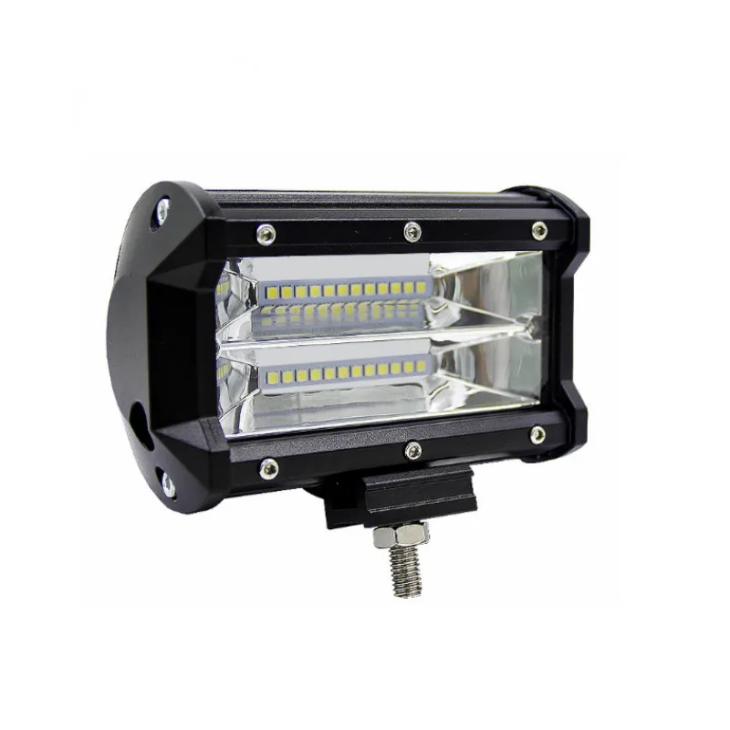 Wholesale Newest Design Waterproof Rechargeable 72W Flood Beam Driving Off Road LED Light Bar Universal