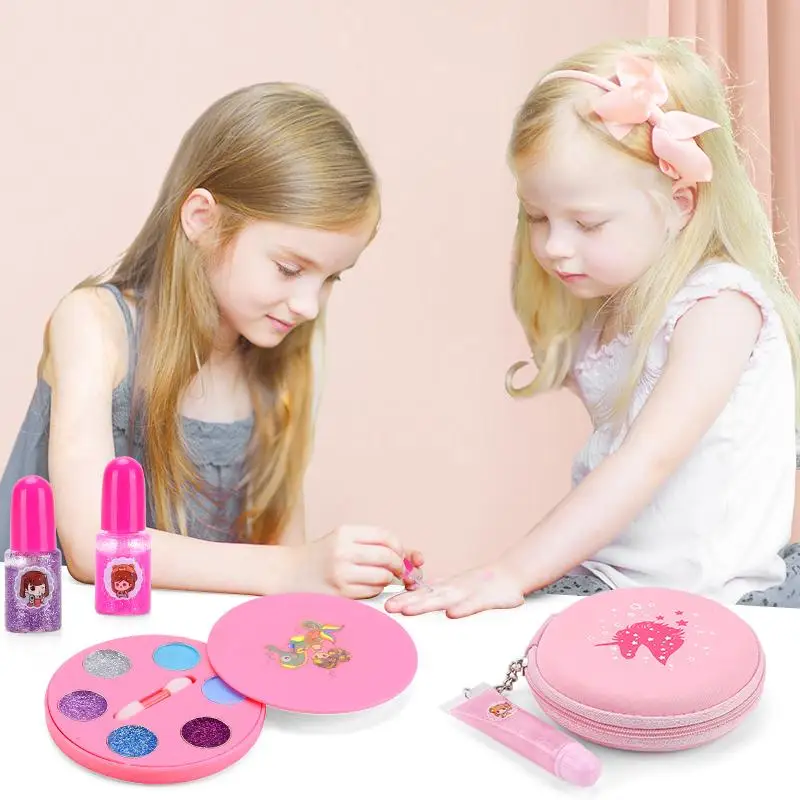 Shine Lip Gloss Beauty Collection For Kids Play Girl Cosmetics Sets Makeup Set Toy