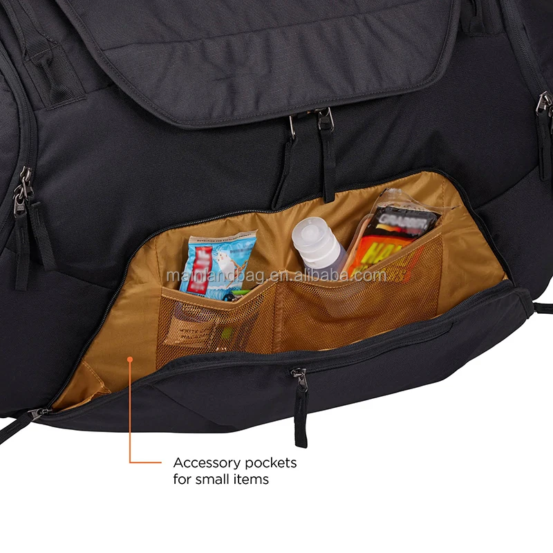 Travel RoundTrip 80L Duffel Bag Storage compartments to organize and protect gear Boot bag Ski Shoe Boot Helmet Carrying Bag