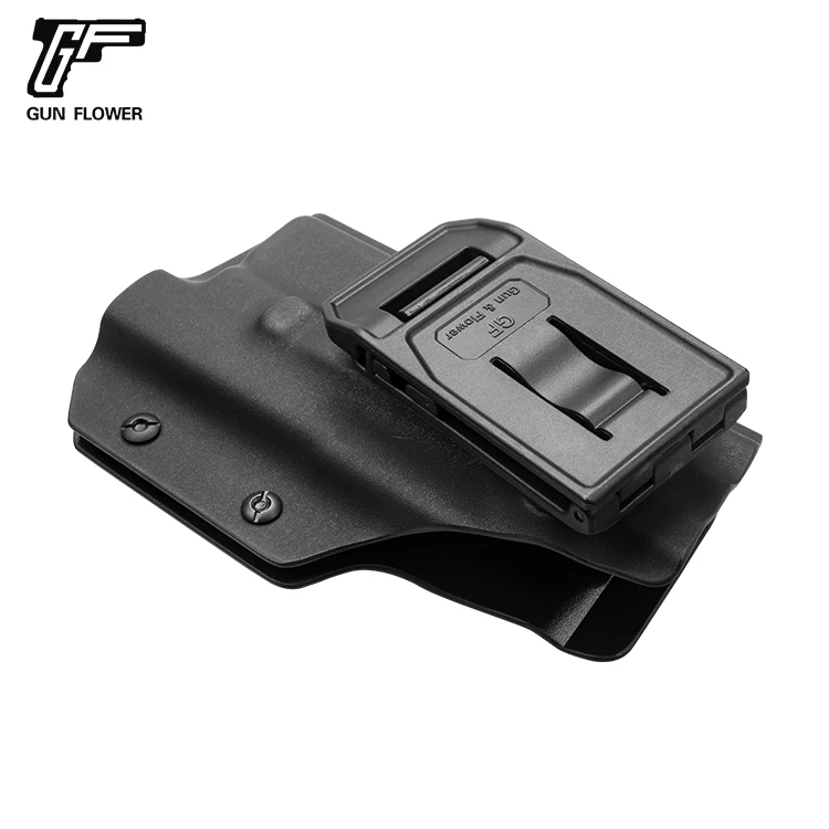 GunFlower Premium Kydex OWB Light Bearing Holster Compatible with Red Dot Optic Sight