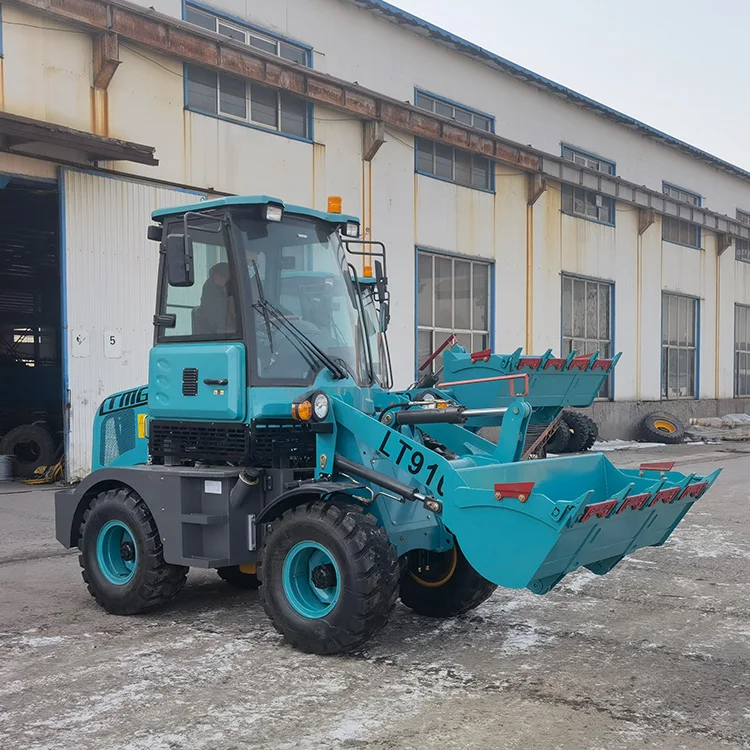 Дешевая оптовая цена мини-колесный погрузчик для строительства с посадкой деревьев 4 wd zl06 epa4