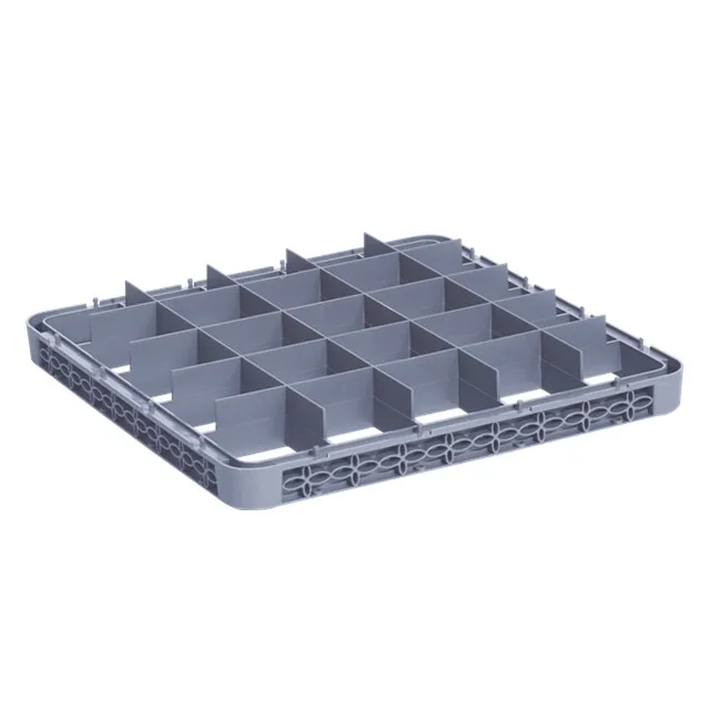 AF11006 Baiyun чистящие средства гостиничные Принадлежности Стеклянные транспортные стеллажи для сушки стекла 25 отсеков PP стеклянная стойка