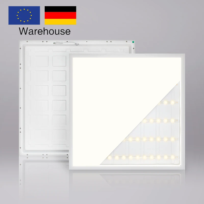 Custom Commercial Square Backlit Anti Glare Panel Lamp Indoor Ceiling Led Light 60x60 62x62 for Office Building