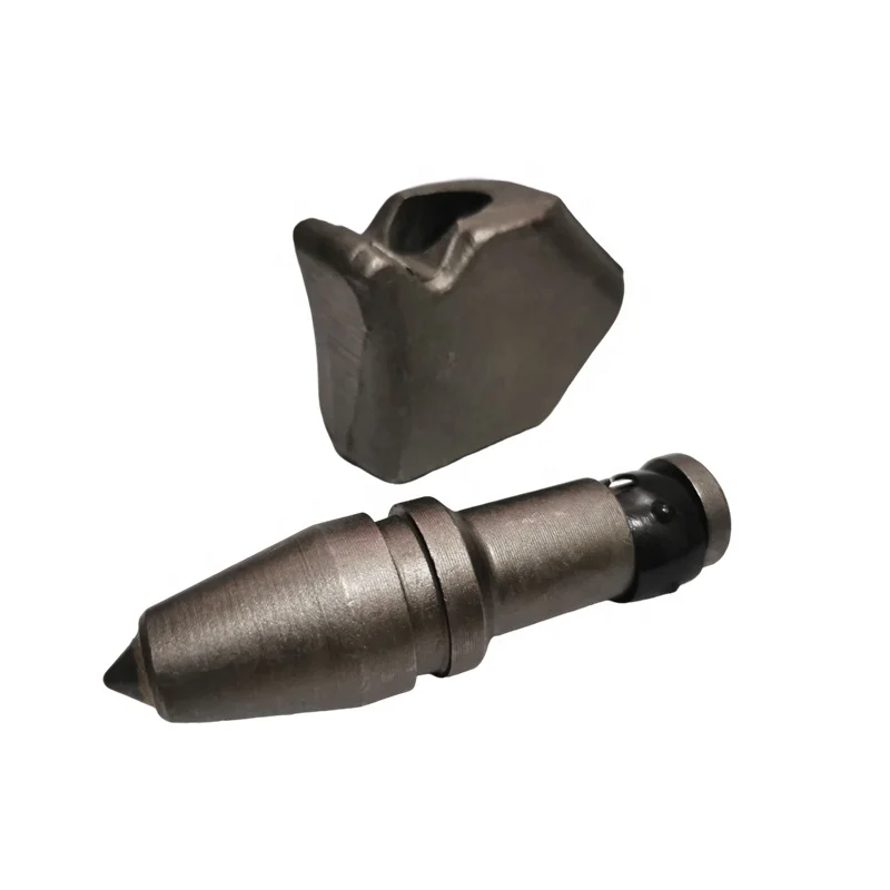 25mm 30mm shank trench cutting bi tungsten carbide trenching tools coal cutter tooth/coal mining tool/round teeth