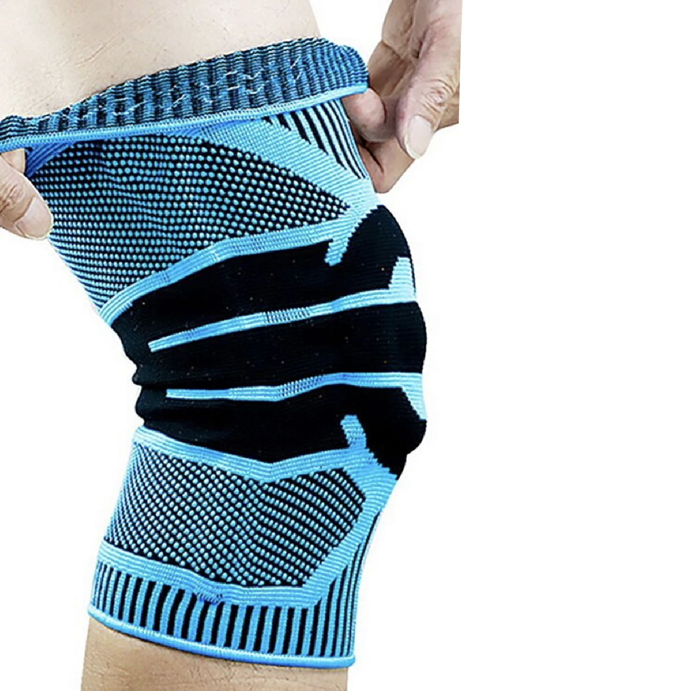 Спортивный защитный компрессионный баскетбольный 3D регулируемый ремень на шарнире с пружинными подушечками ремень рукав коленный фиксатор колена