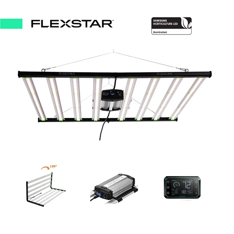 Flexstar новейший стиль 720 Вт 800 полный спектр комнатные светодиодные лампы для выращивания растений рассады и цветения с УФ ИК