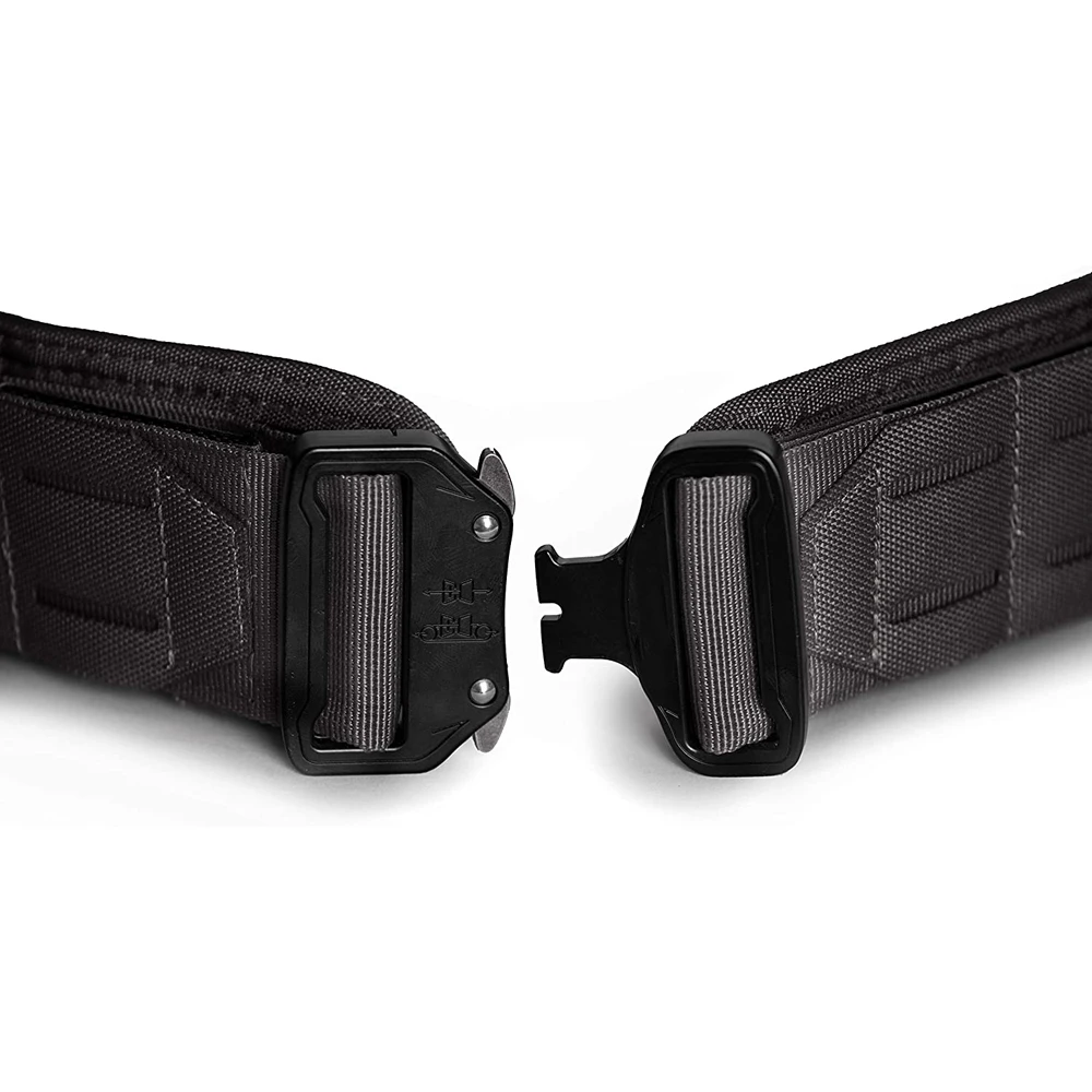 Alfa Web Men Belt Heavy-duty Quick-release Belt With Metal