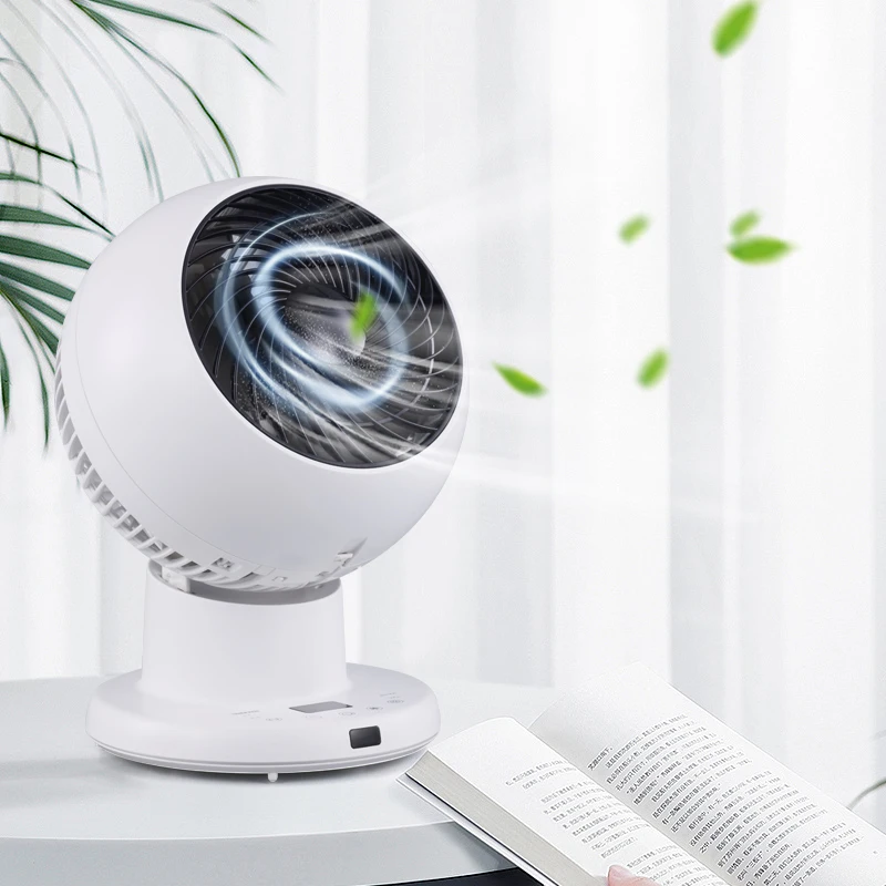 Hot sale professional home hotel office white 23w fancy desktop top table fan