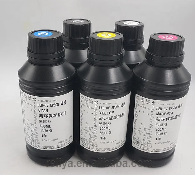 Chinese manufacturer A3-xp600 LED flatbed uv printer crystal label metal label a4 a3 uv printer with ink