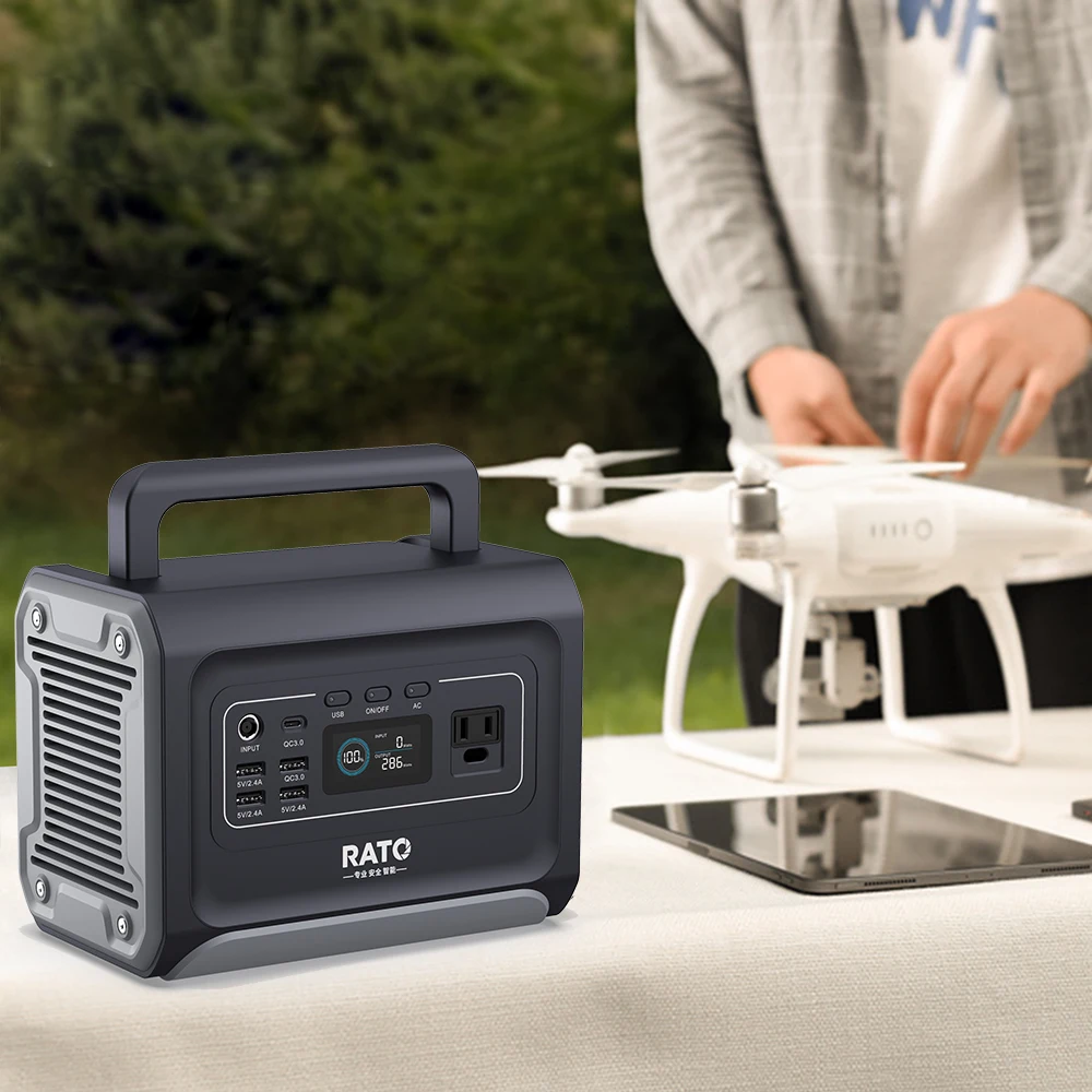 Портативная солнечная электростанция, 110 В переменного тока, 220 В, 300 Вт, 300 Вт, портативный генератор энергии с солнечной панелью