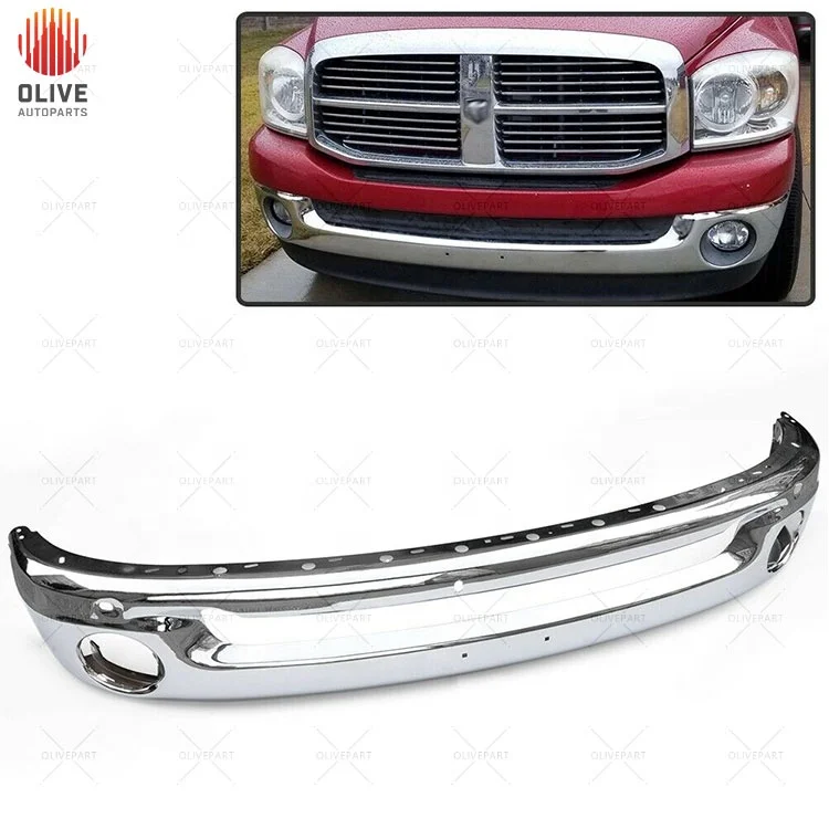 Complete Steel Chrome Rear Step  Bumper Assembly  for 2009-2018 Dodge RAM 1500