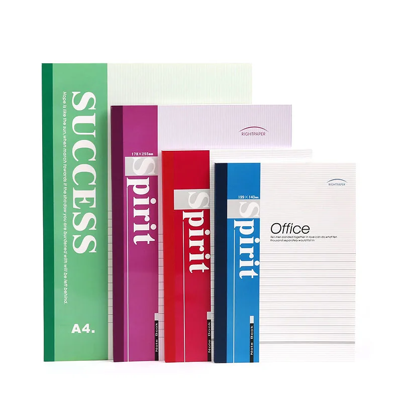 
Wholesale Multiple Thickness Soft Copy Book A4/B5/A5/32K Office Writing Book Simple Cute School Student Diary Notebook 
