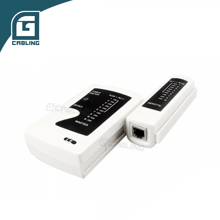 Тестер сетевого кабеля Gcabling RJ45 RJ12 RJ11 lan прибор для проверки провода передачи данных тестер